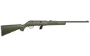 SAVAGE ARMS 40221 64 F FULL SIZE 22 LR 10+1 21" MATTE BLACK CARBON STEEL BARREL, GROOVED RECEIVER, OD GREEN FIXED SYNTHETIC STOCK