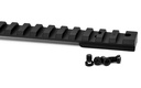 WARNE V465M VAPOR PICATINNY RAIL BLACK ANODIZED FITS SAVAGE 110 LONG ACTION, 0 MOA