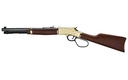 HENRY H006GL SIDE GATE  44 MAG/44 SPECIAL 10+1 20" BLUED OCTAGON BARREL, POLISHED BRASS REC, AMERICAN WALNUT STOCK, ADJ. SIGHT, LARGE LOOP LEVER