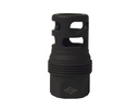 YANKEE HILL 4445MB32 SRX Q.D. MUZZLE BRAKE SHORT BLACK PHOSPHATE STEEL WITH 5/8"-32 TPI FOR SRX ADAPTERS