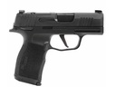 SIG SAUER 365X9BXR3PMS10 P365X  MICRO-COMPACT 9MM LUGER 10+1 3.10" BLACK STEEL BARREL, BLACK NITRON OPTIC READY/SERRATED SLIDE & FRAME W/SIG RAIL, BLACK POLYMER GRIPS, RIGHT HAND