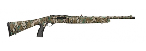 [884110758026] MOSSBERG 75802 SA TURKEY 28 GAUGE SEMI-AUTO 2.75" 4+1 22" MOSSY OAK GREENLEAF STEEL BARREL, PICATINNY RAIL RECEIVER, FIXED MOSSY OAK GREENLEAF SYNTHETIC STOCK, BROWN POLYMER GRIP, RIGHT HAND
