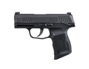 SIG SAUER 365380BSSMS P365  MICRO-COMPACT 380 ACP 10+1 3.10" BLACK CARBON STEEL BARREL, BLACK NITRON OPTIC READY/SERRATED SLIDE & FRAME W/SIG RAIL, BLACK POLYMER GRIPS, MANUAL SAFETY, RIGHT HAND