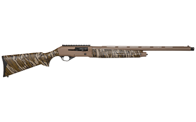 [8053800943963] CHARLES DALY 930313 601  12 GAUGE 4+1 3" 24" VENT RIB BARREL, FLAT DARK EARTH ALUMINUM RECEIVER, MOSSY OAK BOTTOMLAND SYNTHETIC STOCK, FIBER OPTIC FRONT/PICATINNY RAIL REAR, INCLUDES 3 CHOKE TUBES