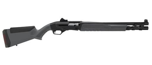 [011356577870] SAVAGE ARMS 57787 RENEGAUGE SECURITY FULL SIZE 12 GAUGE SEMI-AUTO 3" 6+1 18.50" BLACK MELONITE CARBON STEEL BARREL, MATTE BLACK ALUMINUM RECEIVER, ADJUSTABLE MATTE GRAY SYNTHETIC STOCK, RIGHT HAND