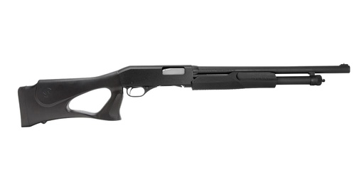 [011356232465] STEVENS 23246 320 SECURITY 12 GAUGE 3" 5+1 18.50" MATTE BLACK CHROME LINED BARREL, FIXED THUMBHOLE STOCK, BEAD SIGHT