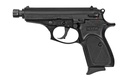 BERSA T22MX THUNDER  MICRO-COMPACT FRAME 22 LR 10+1, 3.50" BLACK STEEL THREADED BARREL, MATTE BLACK SERRATED SLIDE & ALUMINUM FRAME W/BEAVERTAIL