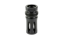 DEAD AIR DA122 XENO FLASH HIDER BLACK NITRIDE 4140 STEEL WITH 5/8"-24 TPI THREADS, 2.16" OAL & .99" DIAMETER