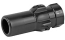 RUGGED SUPPRESSOR OA003 3 LUG ADAPTER OBSIDIAN ACCESSOIES 1/2"-28 TPI BLACK